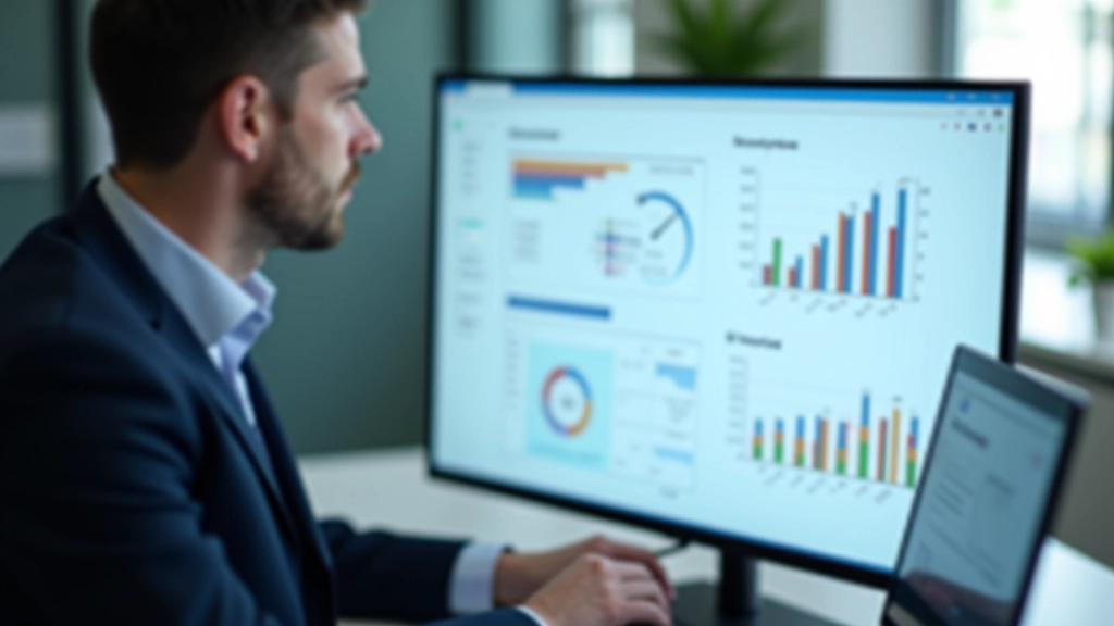 Professionelle Analyse von Rentensystemdaten und Budgetprognosen auf dem Bildschirm